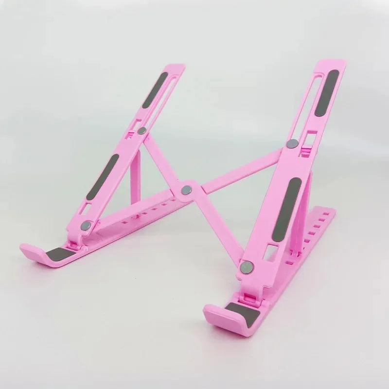 Dunne laptopstandaard voor compacte bureaus