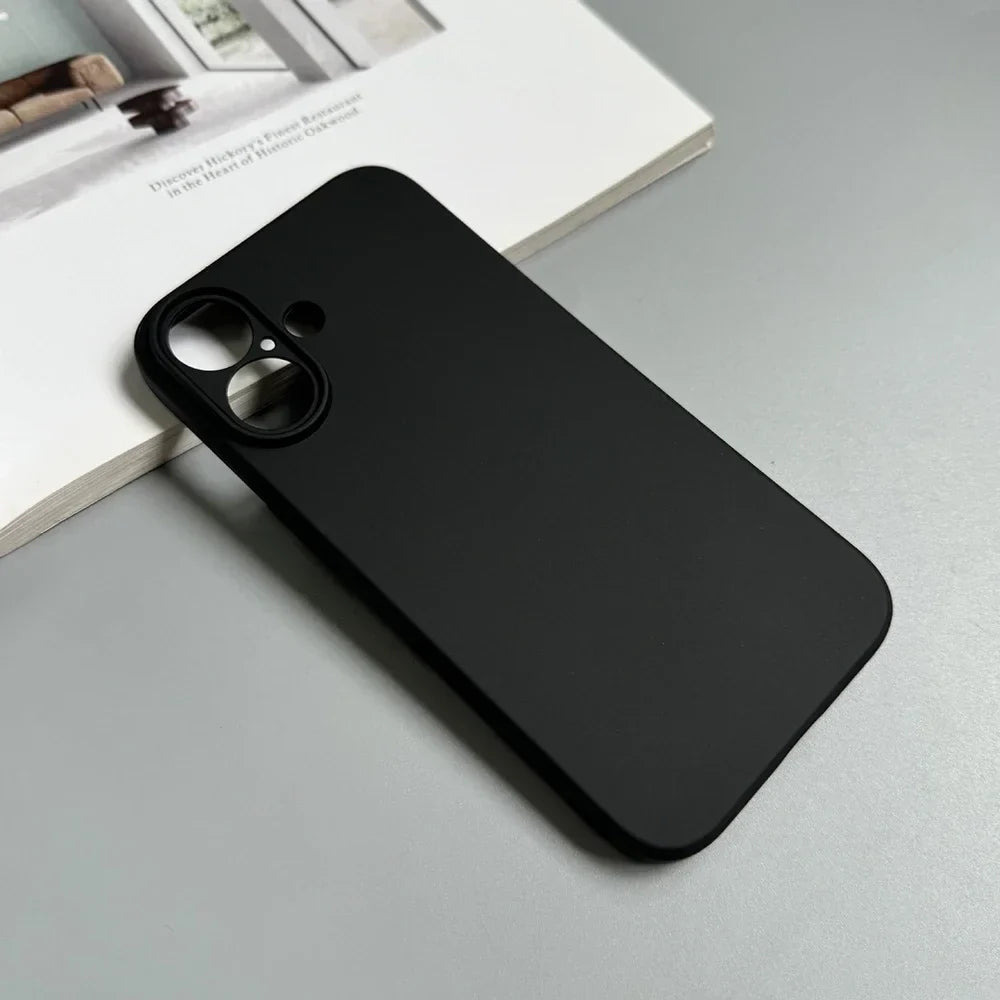 Telefoon hoesje met geïntegreerde lensbescherming