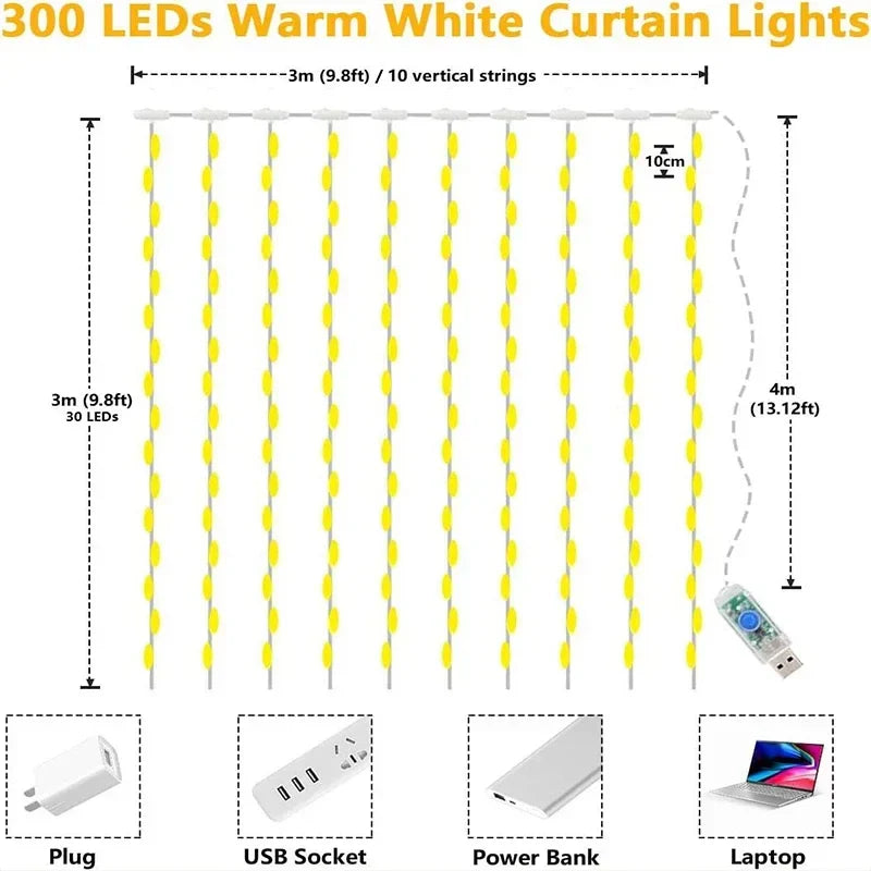 Licht slinger met automatische timer – Voor dagelijks gemak