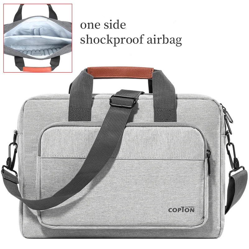 Laptop tas met ritsvak – Extra beveiliging voor accessoires
