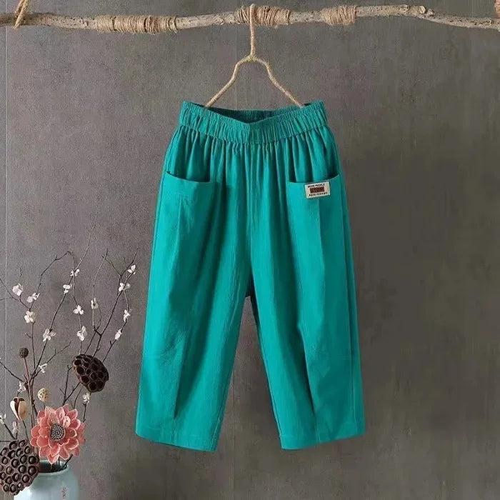 Linnen broeken dames voor casual chic looks – Elegant en comfortabel