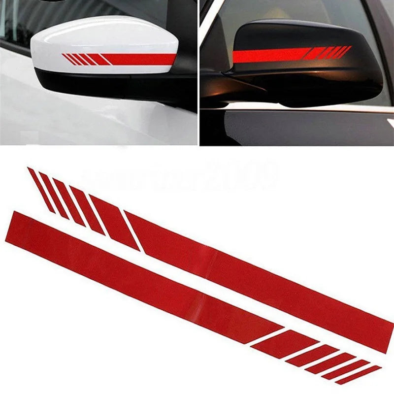 Auto stickers - Stickers for auto met sportieve strepen voor een unieke look