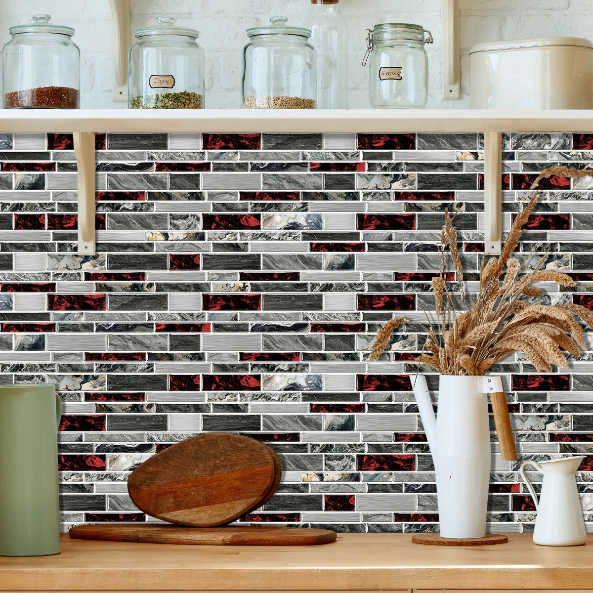 Marmerlook mozaiek tegels badkamer – Luxe en betaalbaar