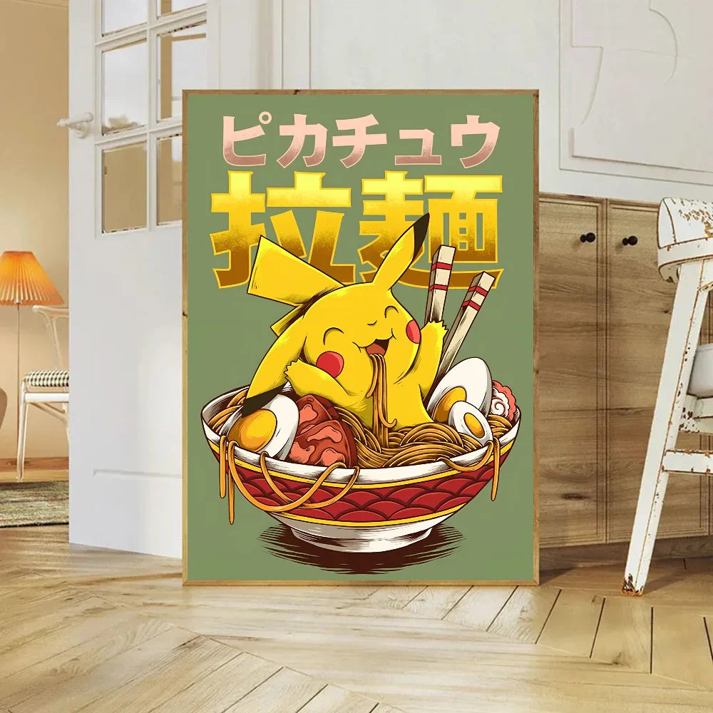 Dierenposter met realistische details