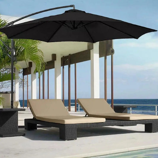 Karwei parasol met waterdicht doek