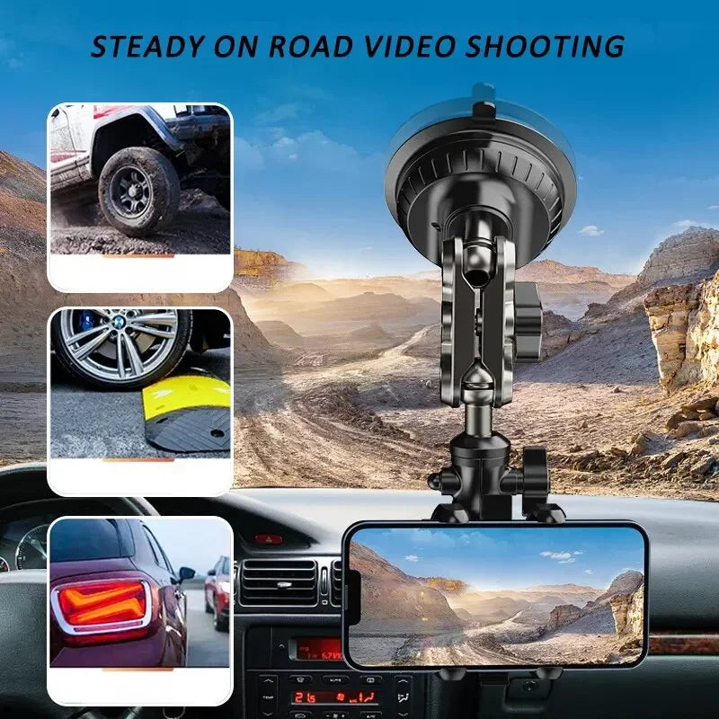 Roterende telefoonhouder auto – Voor horizontale en verticale weergave