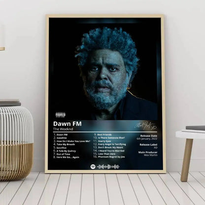 Posterset voor harmonieuze wand
