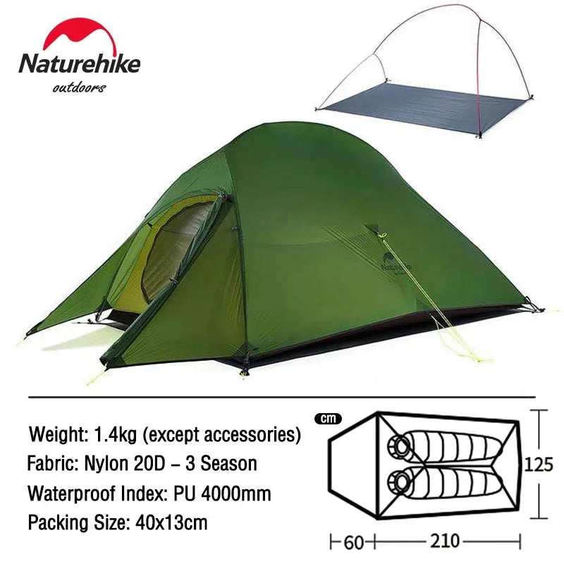 Pop-up tent met reflecterende lijnen – Veilig in het donker