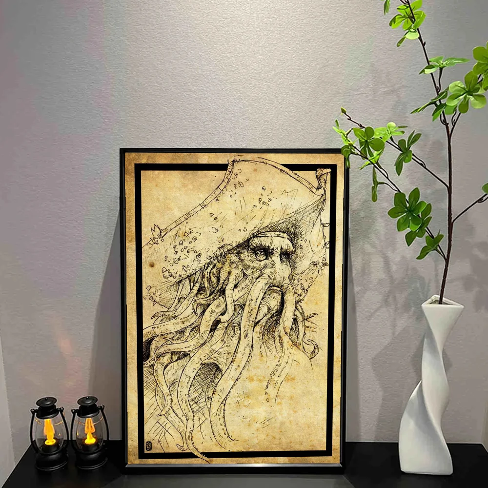 Wandposter met geometrische vormen