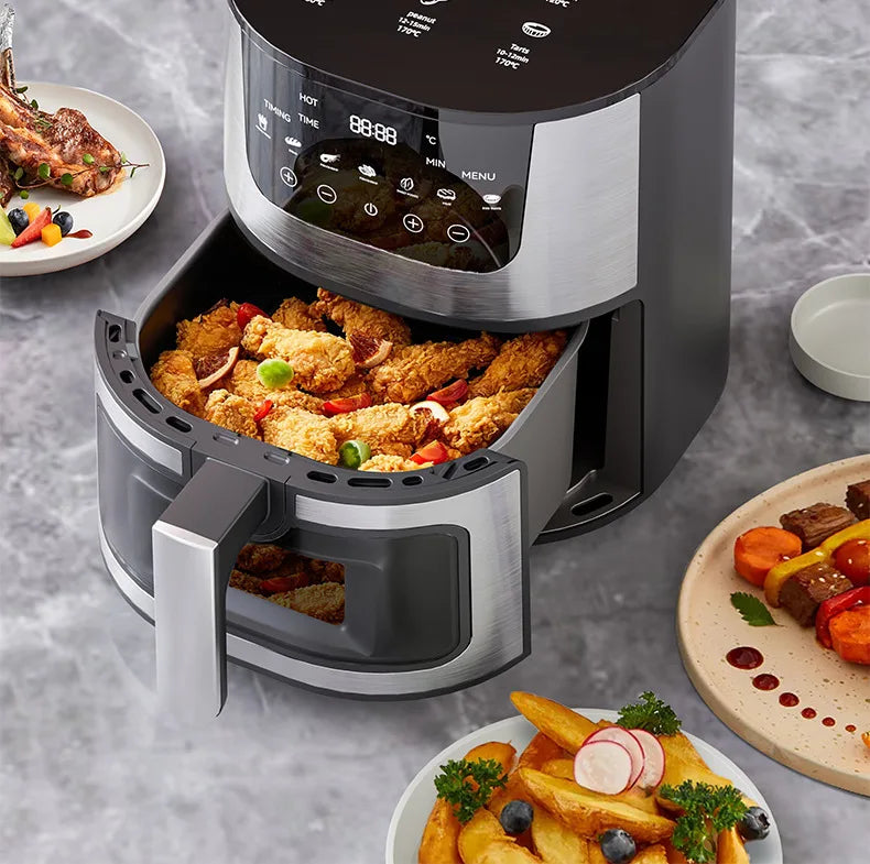 Airfryer XXL met accessoireset – Grillen, bakken en braden