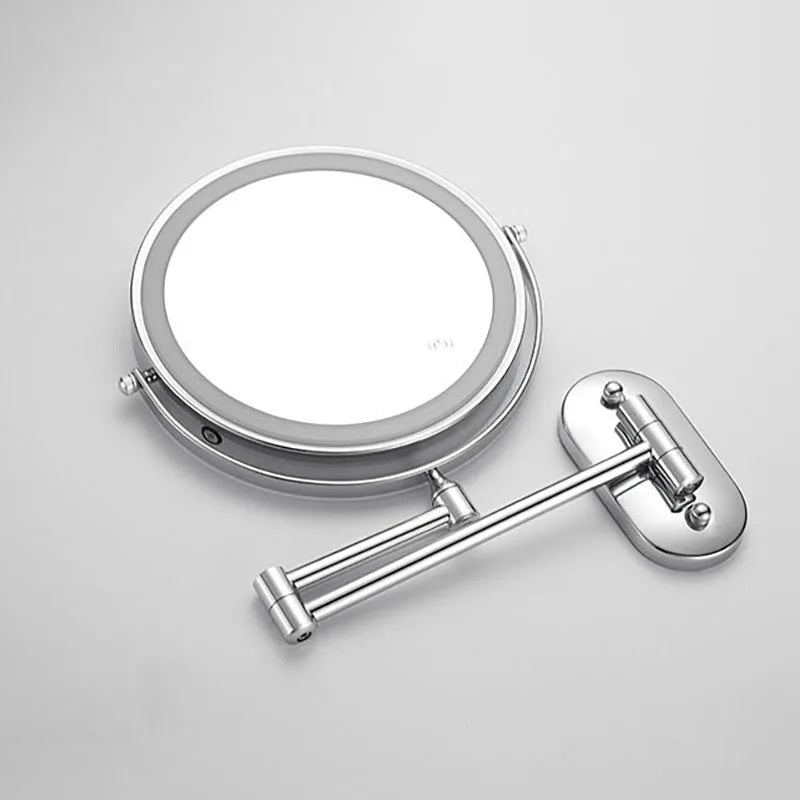 Wandgemonteerde ronde spiegel met verlichting – Stijlvol en praktisch