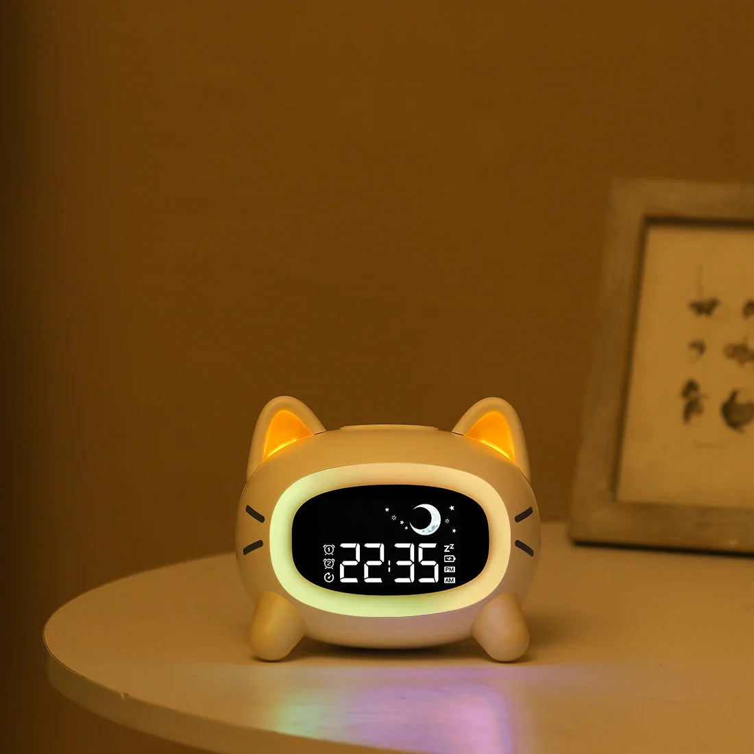 Wake up light met kleurenverloop – Warme ochtendverlichting