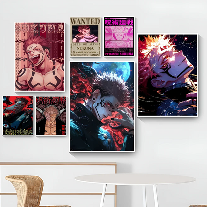 Zwart-wit portretposter