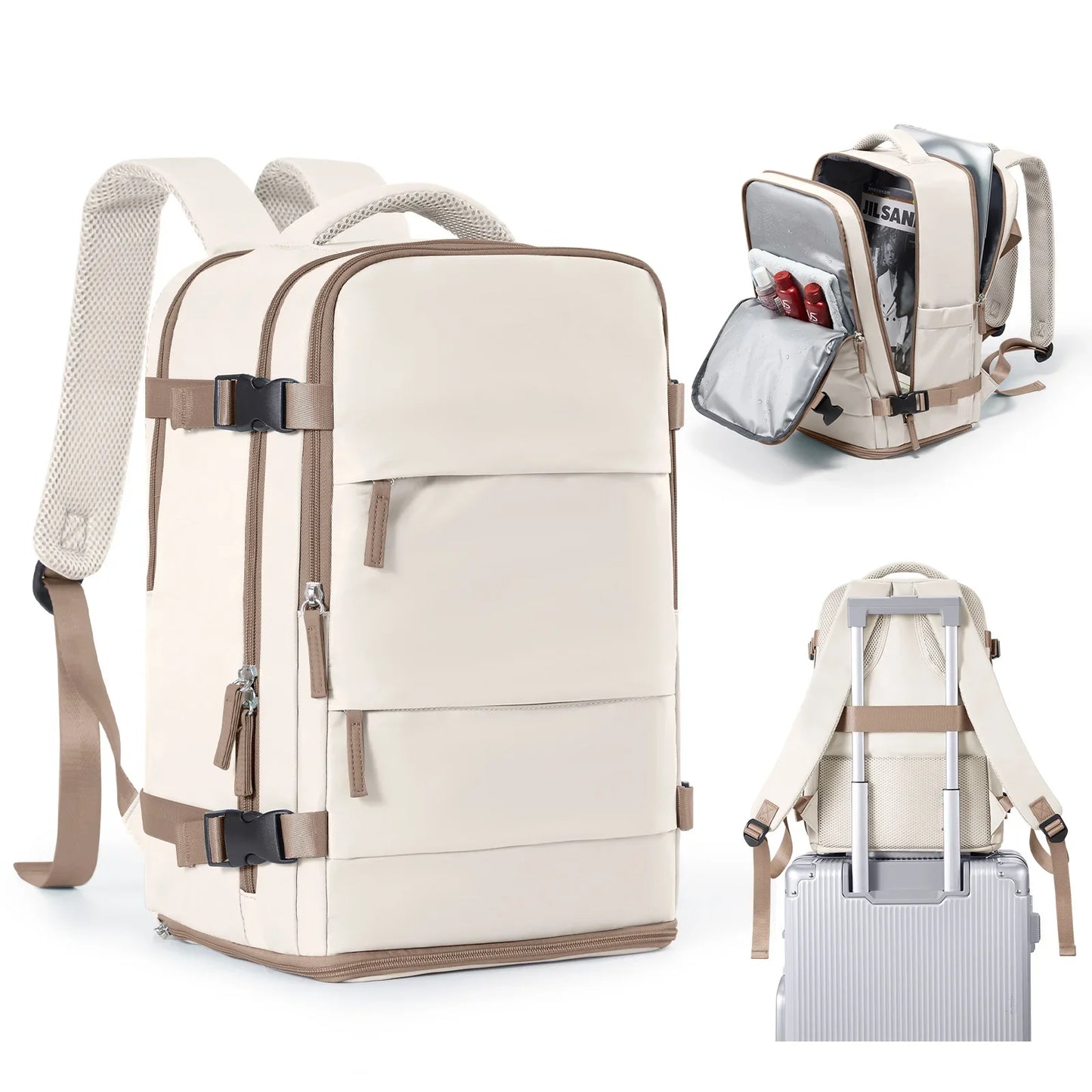 Reisvriendelijke rugzak voor handbagage 40x30x20