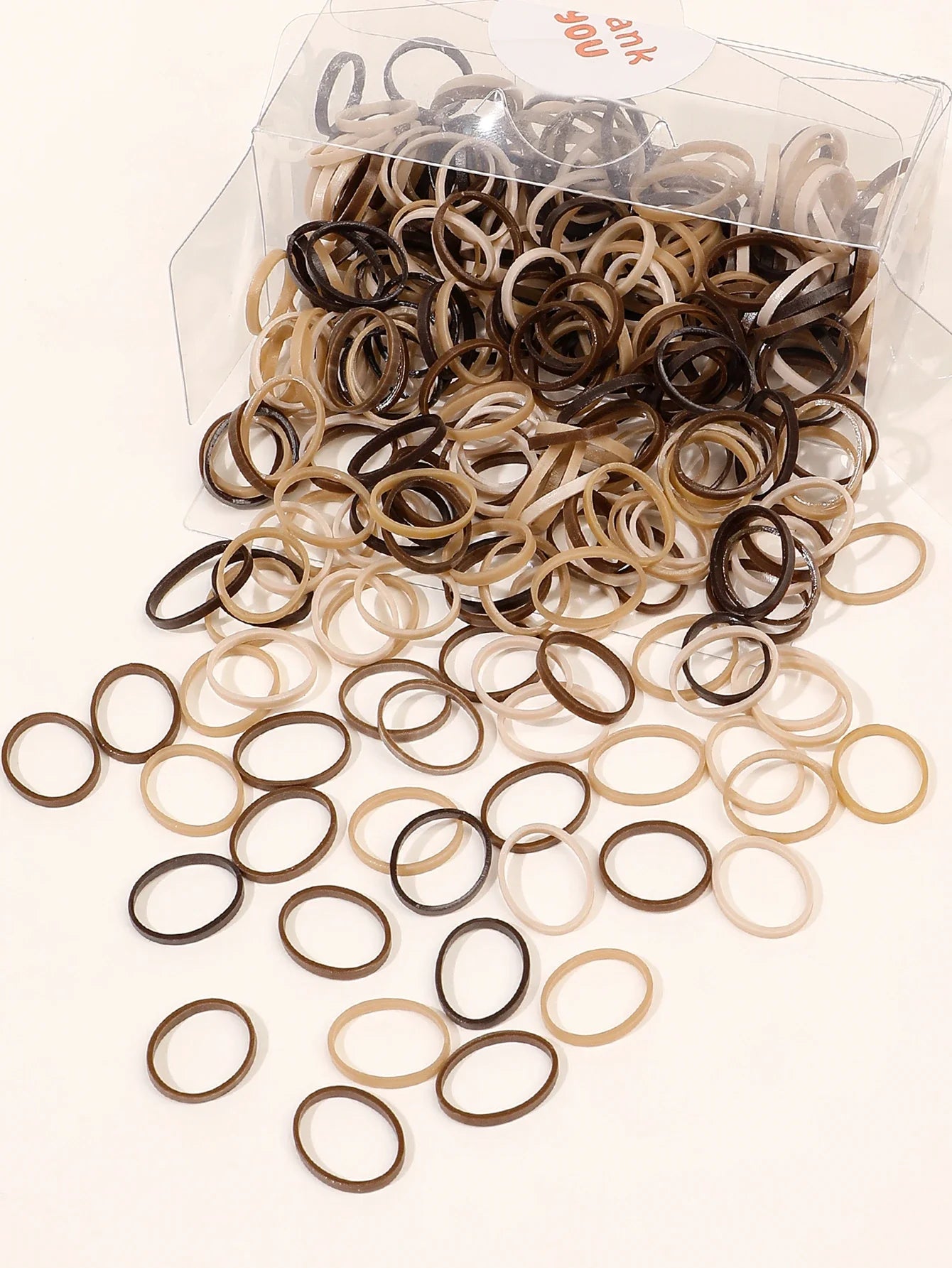 Haar accessoires met kralen en zachte stof