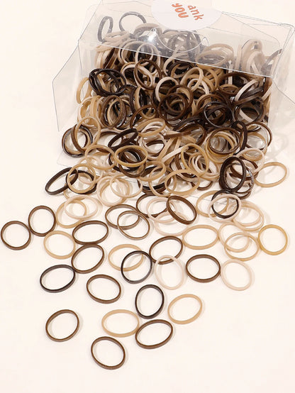Haar accessoires met kralen en zachte stof