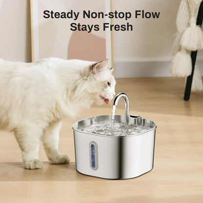 Fontein met dual waterflow – Voor extra afwisseling