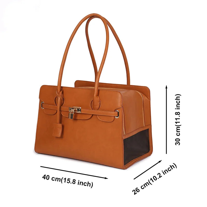 LV stijl hondentas – Modieus en functioneel