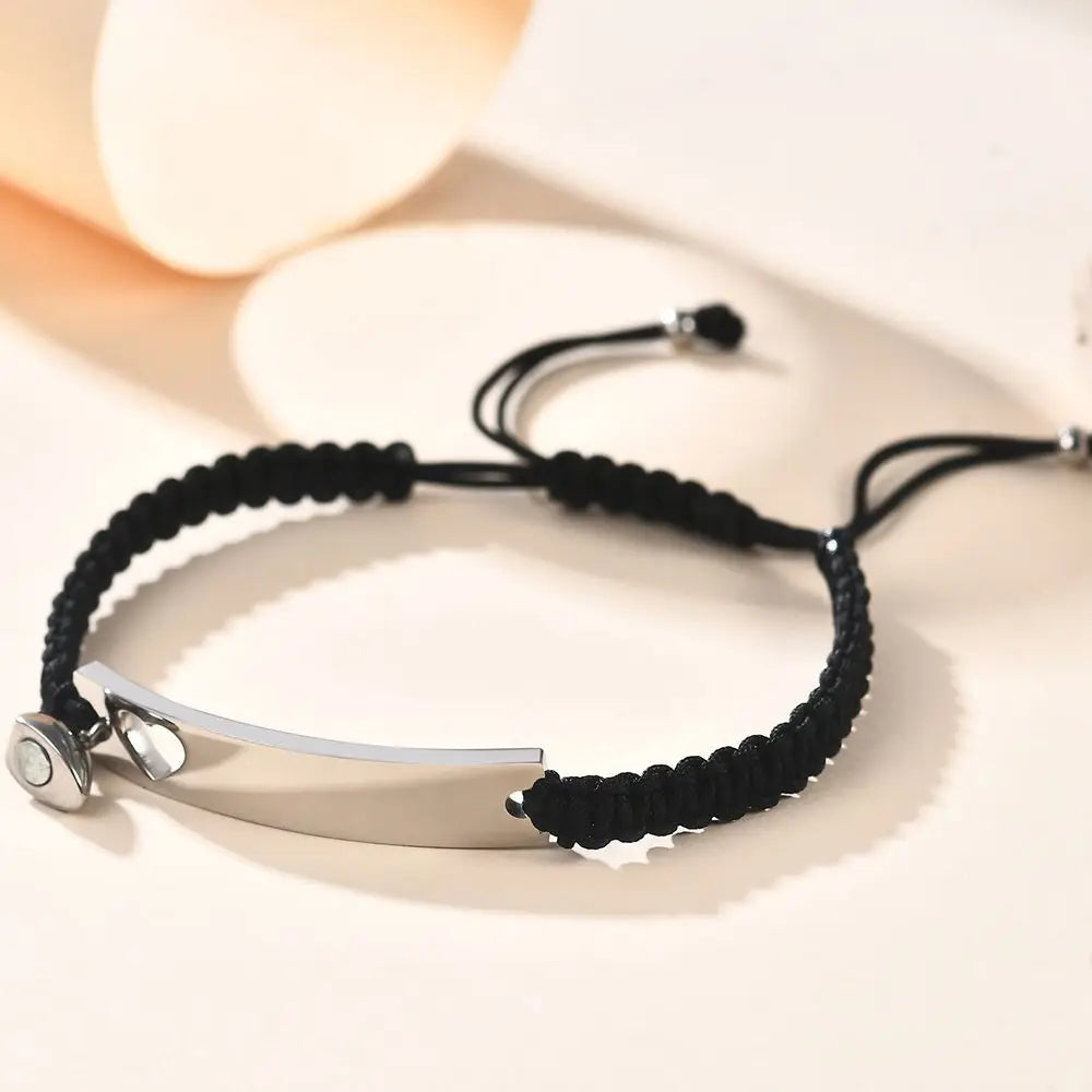 Armband met gravure van kindertekening