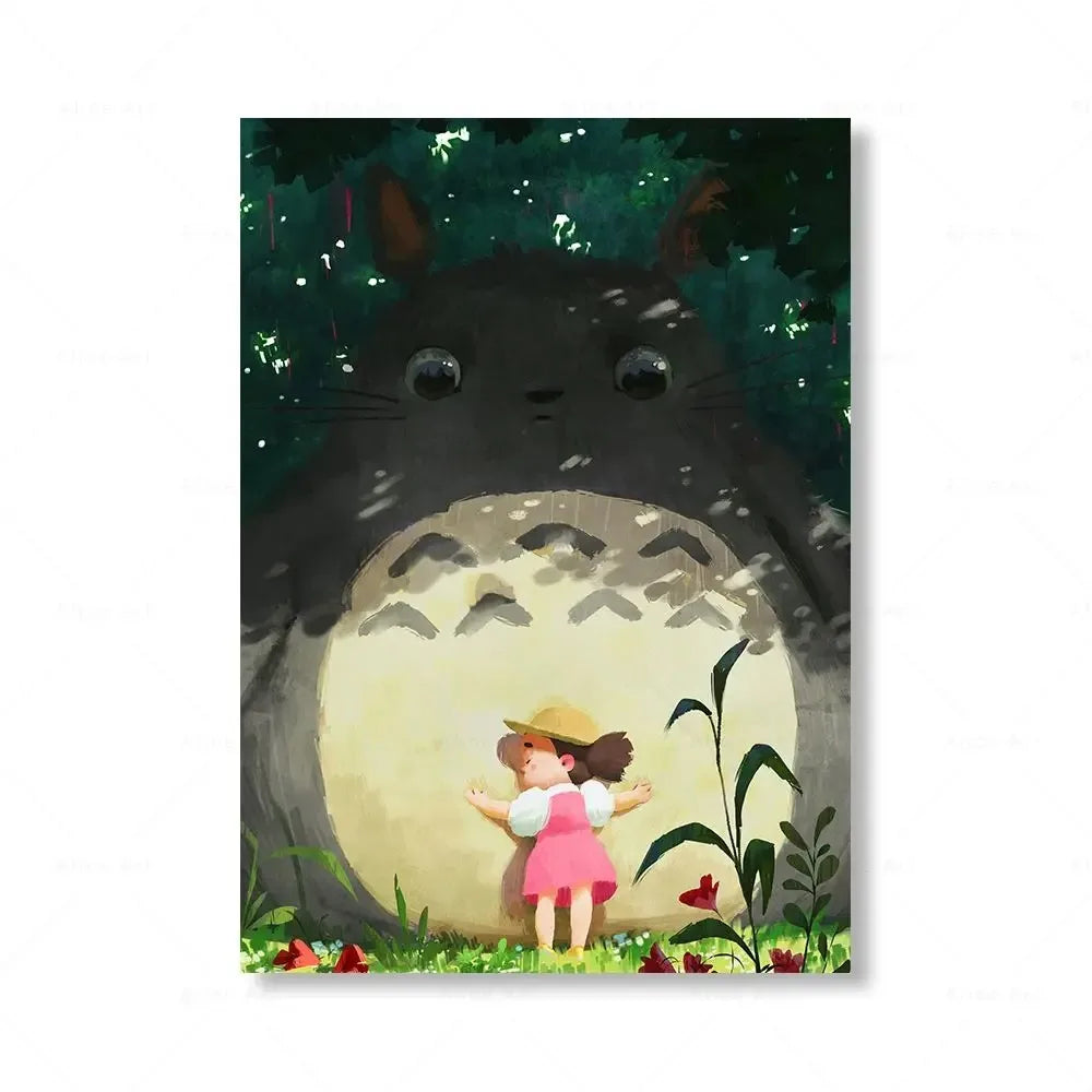 Poster met bospad of natuurpad