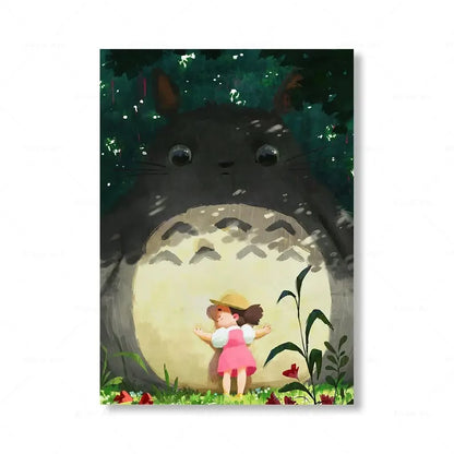 Poster met bospad of natuurpad