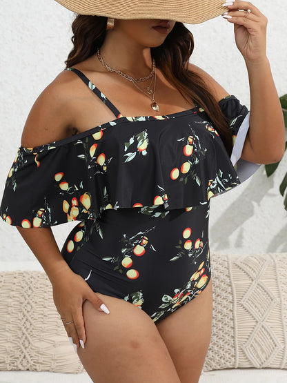 Badpak jurk met mesh details – Modern en luchtig