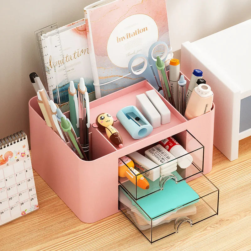 Houten desk organiser – Stijlvol en functioneel