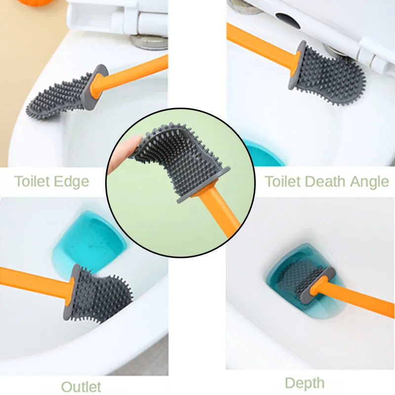 Tiger wand WC borstel – Modern en zwevend