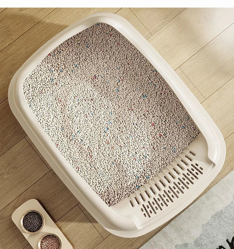 Design kattenbak met strakke lijnen – Minimalistisch ontwerp