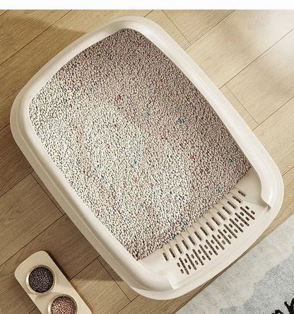 Design kattenbak met strakke lijnen – Minimalistisch ontwerp