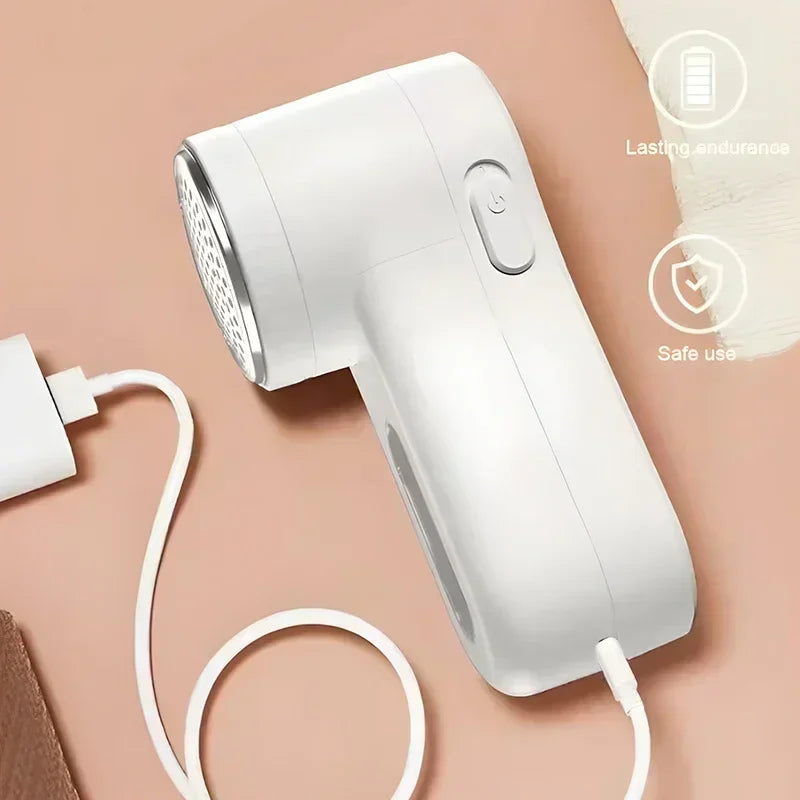 Luxe pluizentondeuse voor delicaat textiel