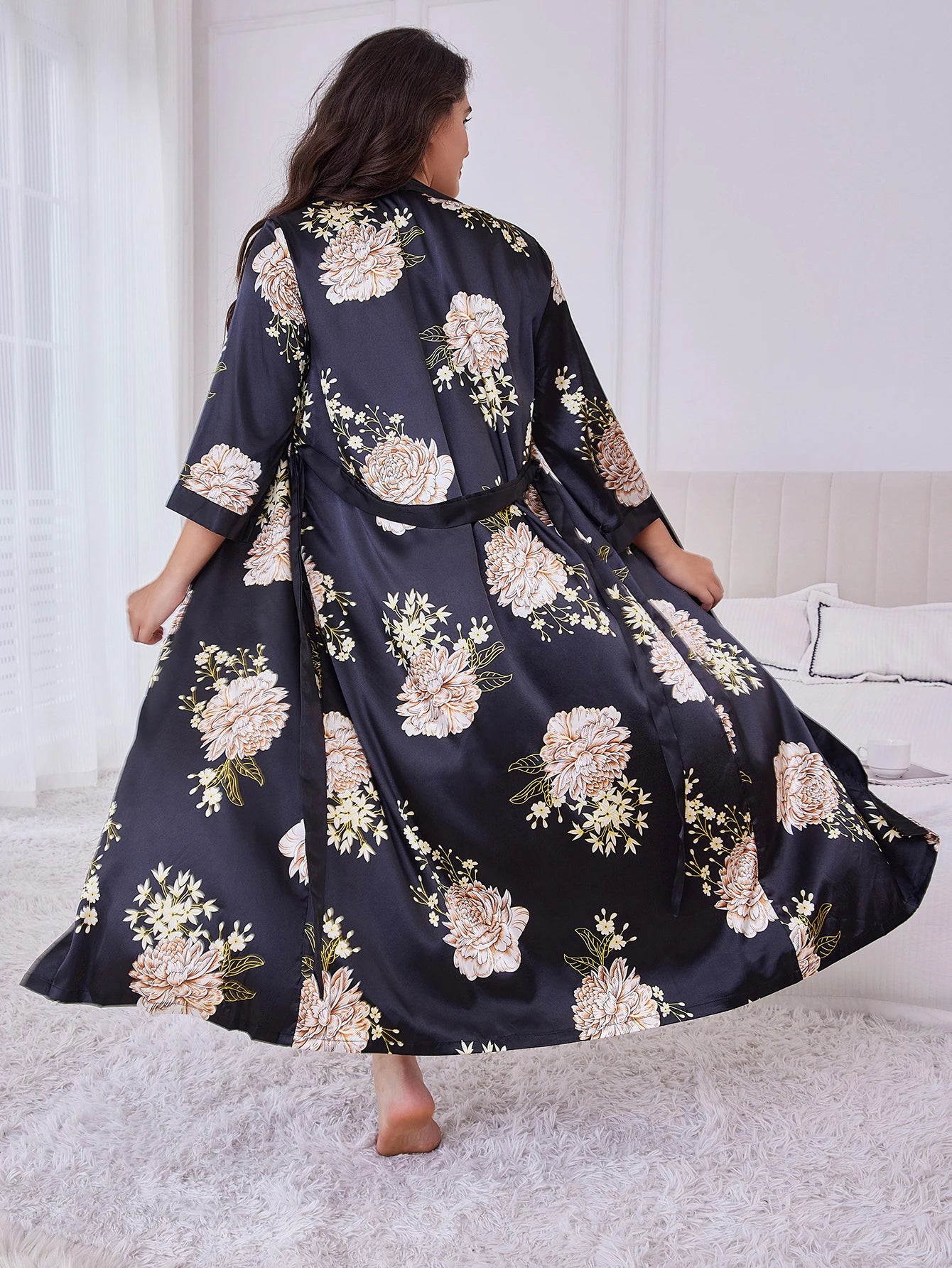 Ochtendjas dames badstof – Absorberend en comfortabel