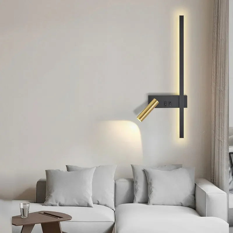 Wandlamp zonder kabels of boren – Voor elke wand geschikt