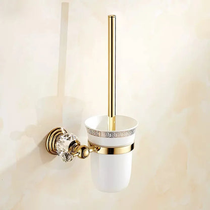 Tiger toiletborstel messing – Luxe met warme uitstraling