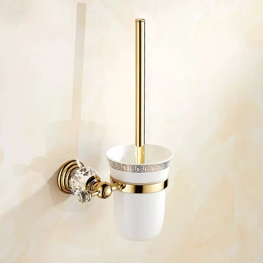 Tiger toiletborstel messing – Luxe met warme uitstraling