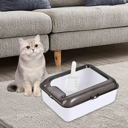 Design kattenbak met houten poten – Eyecatcher in je woonkamer