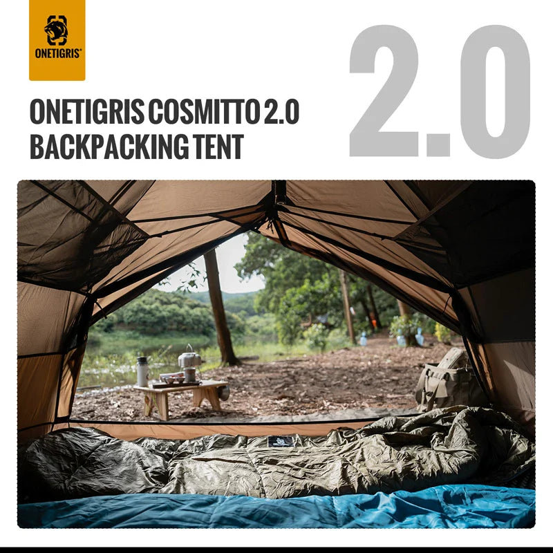 Pop-up tent met binnentent – Extra comfort en bescherming