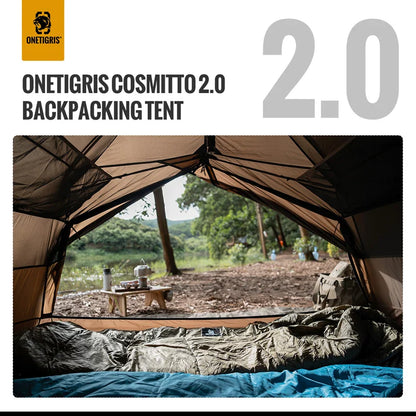 Pop-up tent met binnentent – Extra comfort en bescherming