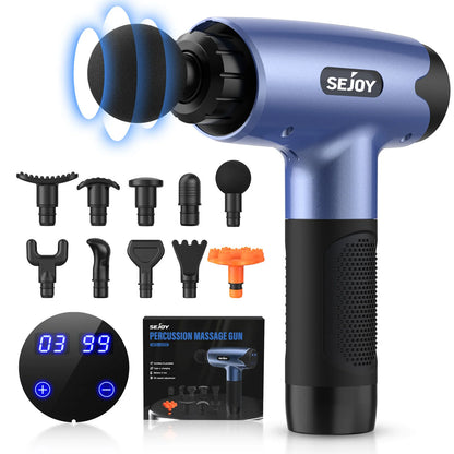 Massage gun met intensiteitsregeling – Naar wens instelbaar