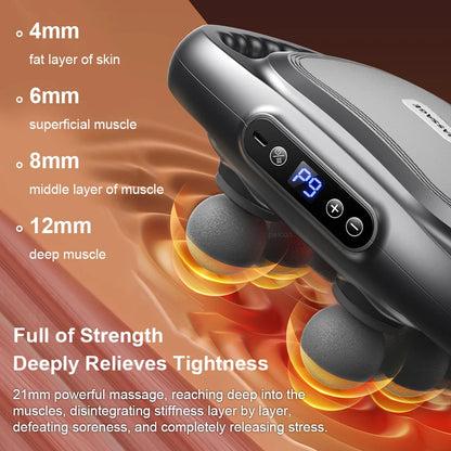 Oplaadbare massage gun – Altijd klaar voor gebruik