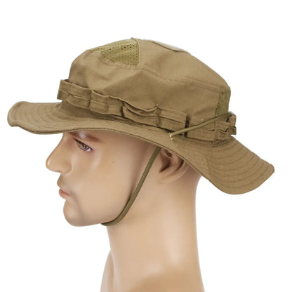 Ademend model jachthoed voor warme dagen