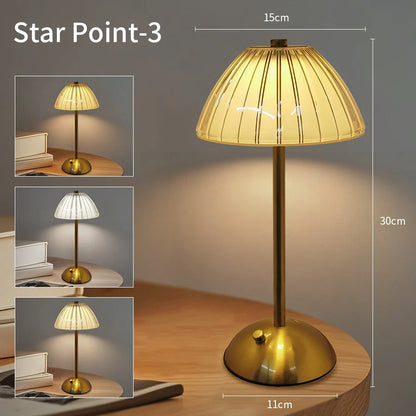 Touch nachtkast lampje met 3 lichtstanden – Voor elke stemming