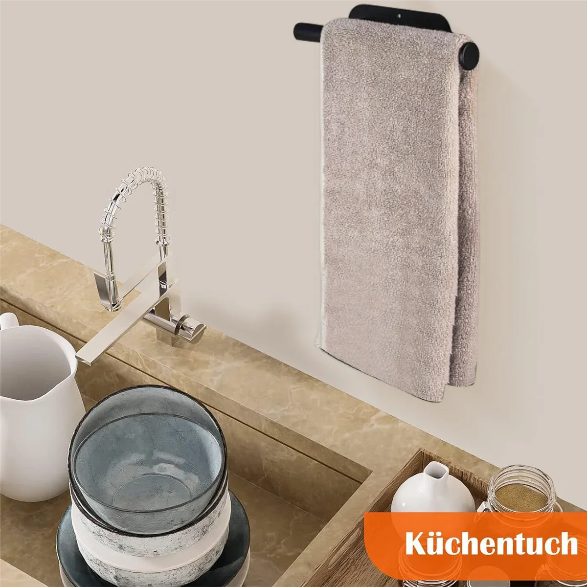 Handdoekenrek voor boven toilet – Ruimtebesparend