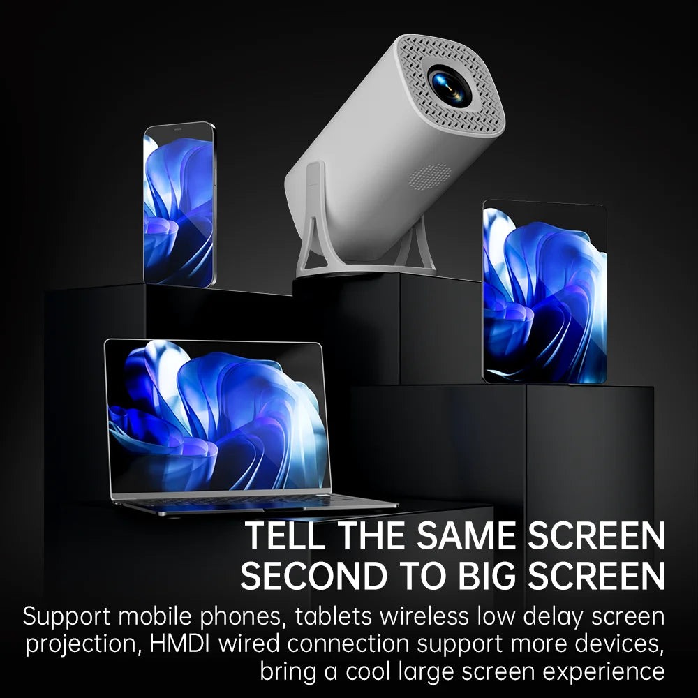 Beamer met WiFi en screen mirroring