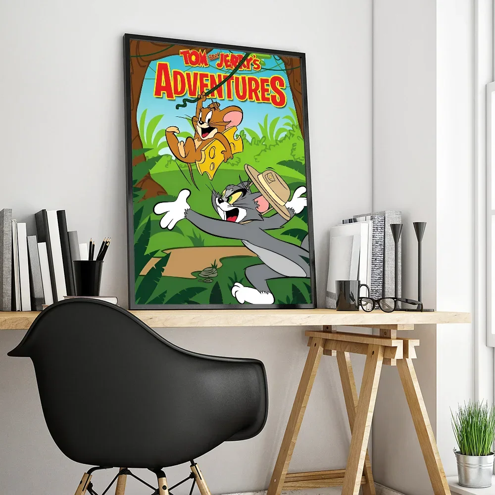 Poster met kaart van wereld of stad