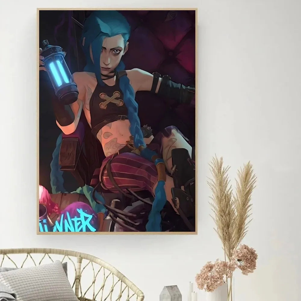 Grafische posters in zwart-wit stijl