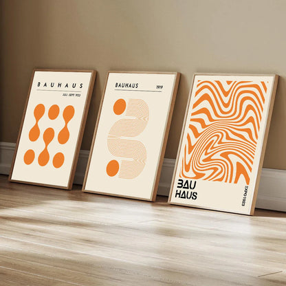 Grote poster voor boven het bed