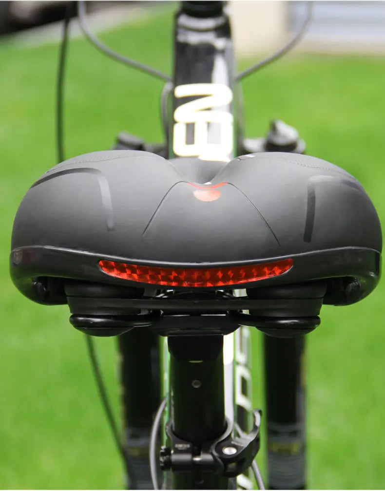Fietszadel met comfortabele drukverdeling
