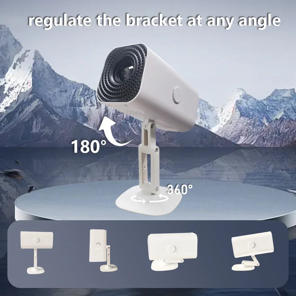 Lichtgewicht projector voor vakantie