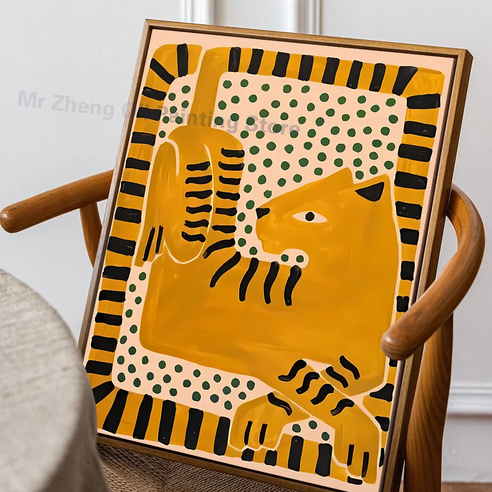 Kinderposters met leuke figuurtjes